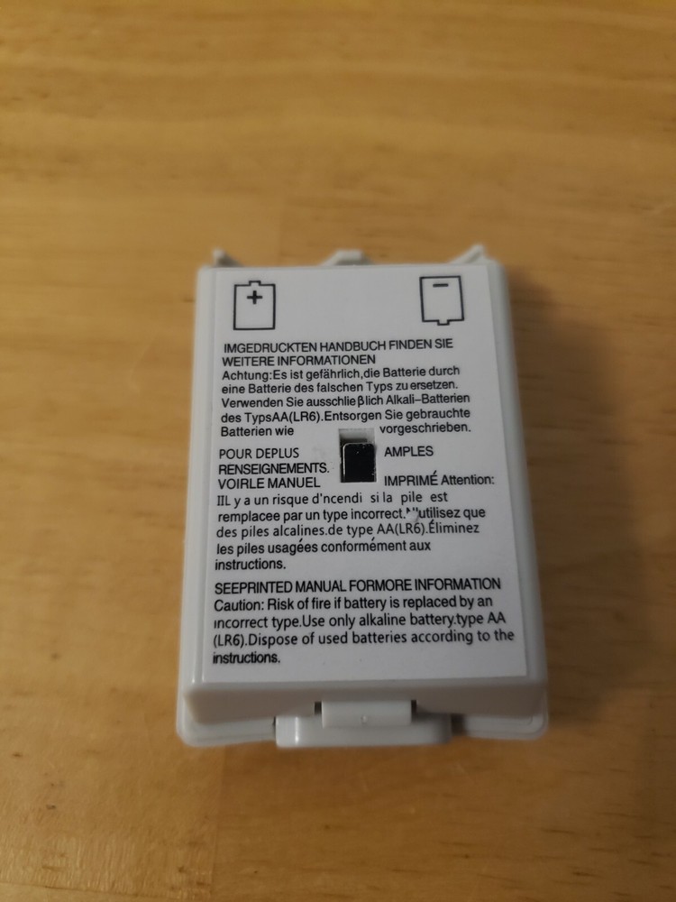 10x White Battery Replacement for Xbox 360 Controller Case, Shell, Pack Cover US