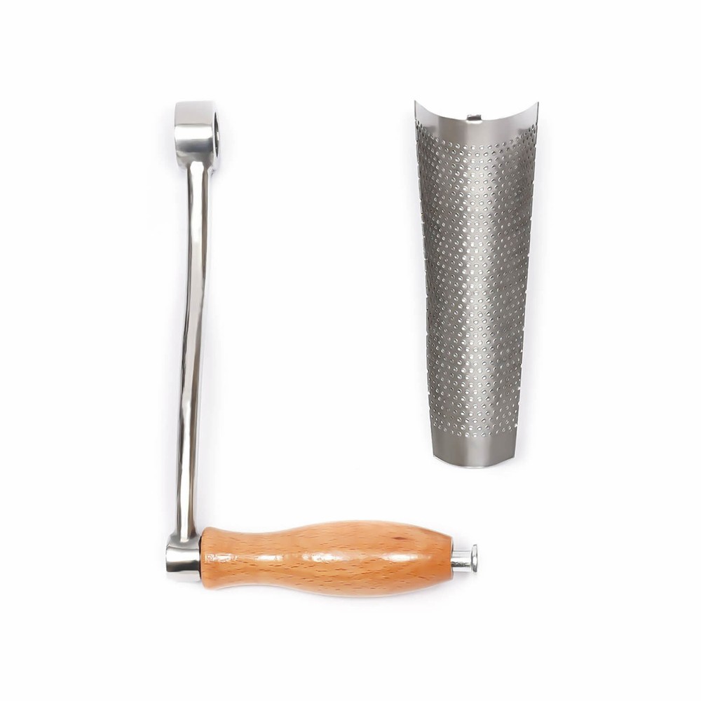 Manual Wheatgrass Juicer Hand Press Wheat Grass Fruit Juicing Extractor Silver