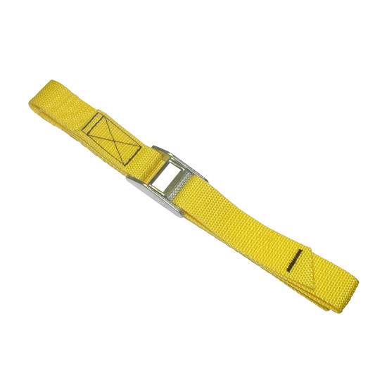 CLC Custom Leathercraft WS04 Strap-It Web Strap, Yellow, 4-Foot