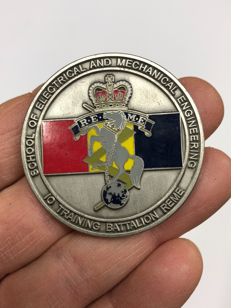 10th Training Battalion REME Challenge Coin