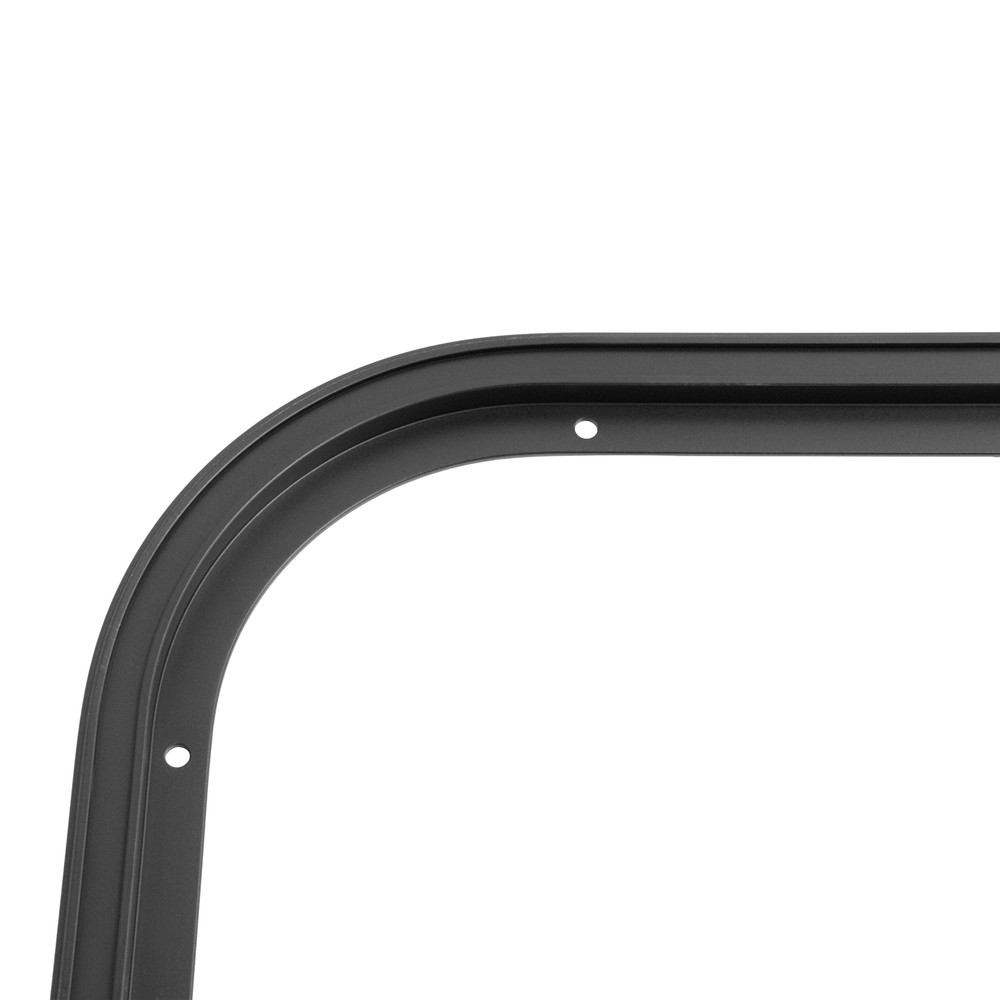 21" X 14" Teardrop Horizontal Sliding Replacement RV Window w/ Screen & Trim