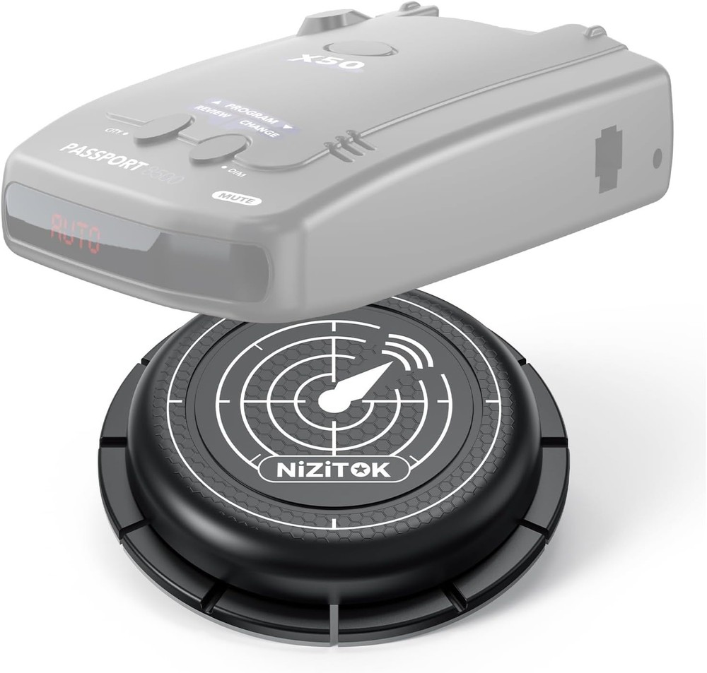Adjustable Radar Detector Mount with N52 Magnets for Dashboards