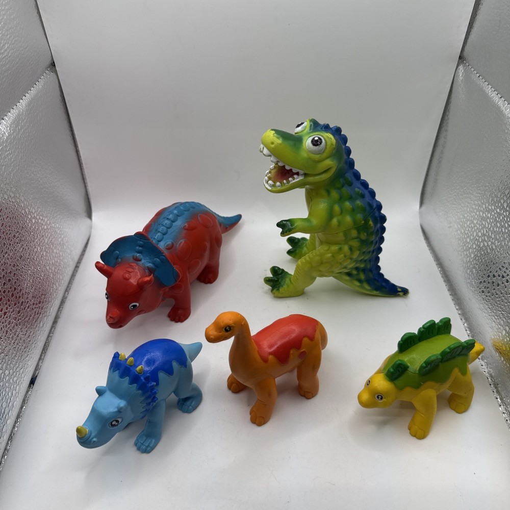 5 Pc. Plastic Dinosaur Lot