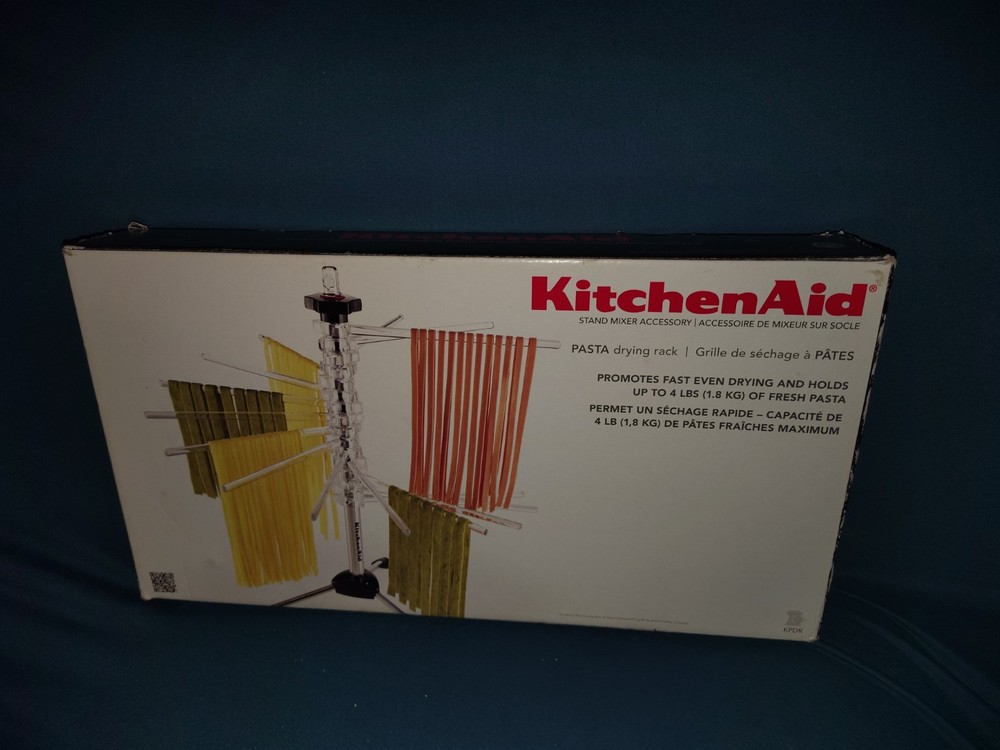 KitchenAid Pasta Drying Rack Foldable Plastic Accessory Cooking KPDR