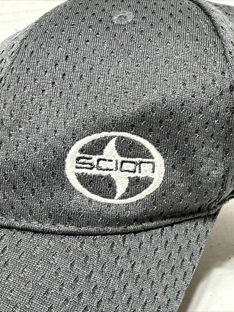 SCION Gray Baseball Hat Adjustable One Size Cap- New Without Tags
