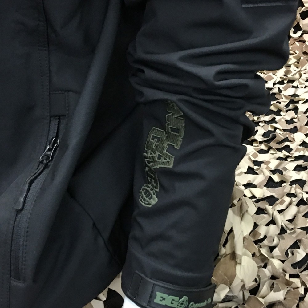 NEW Enola Gaye TechOne Windbreaker Jacket - Black - Medium