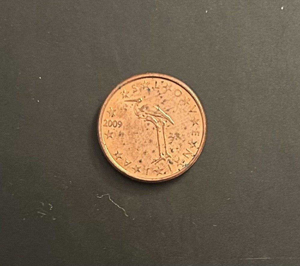 2009 1 Euro cent Slovenia
