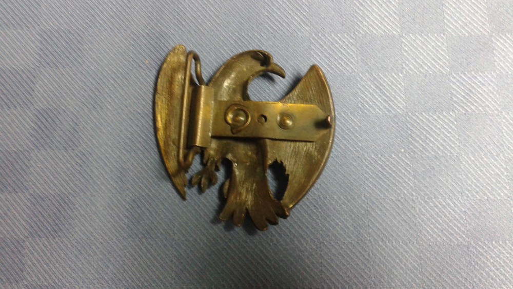 Eagle Brass Belt Buckle