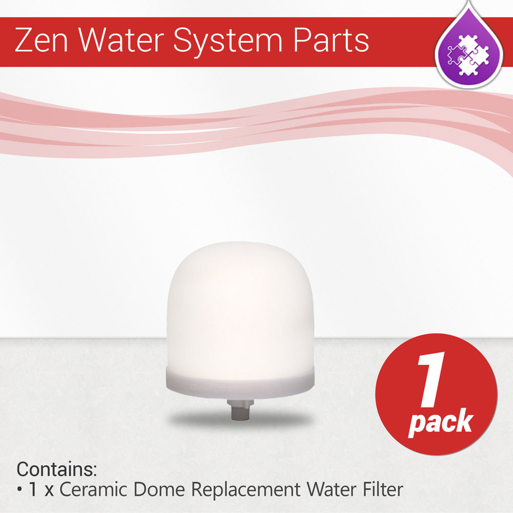 Compatible Nikken Aqua Pour, Zen Water System Replacement Ceramic Dome Filter