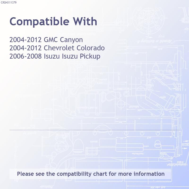 Replacement Black Tailgate Handle w/Lock (See compatibility Chart)