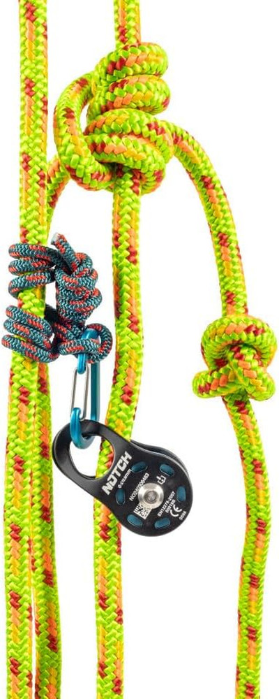 Micro Pulley Combo Includes Micro Pulley, Micro Carabiner & 5Mm Accessory Cord,