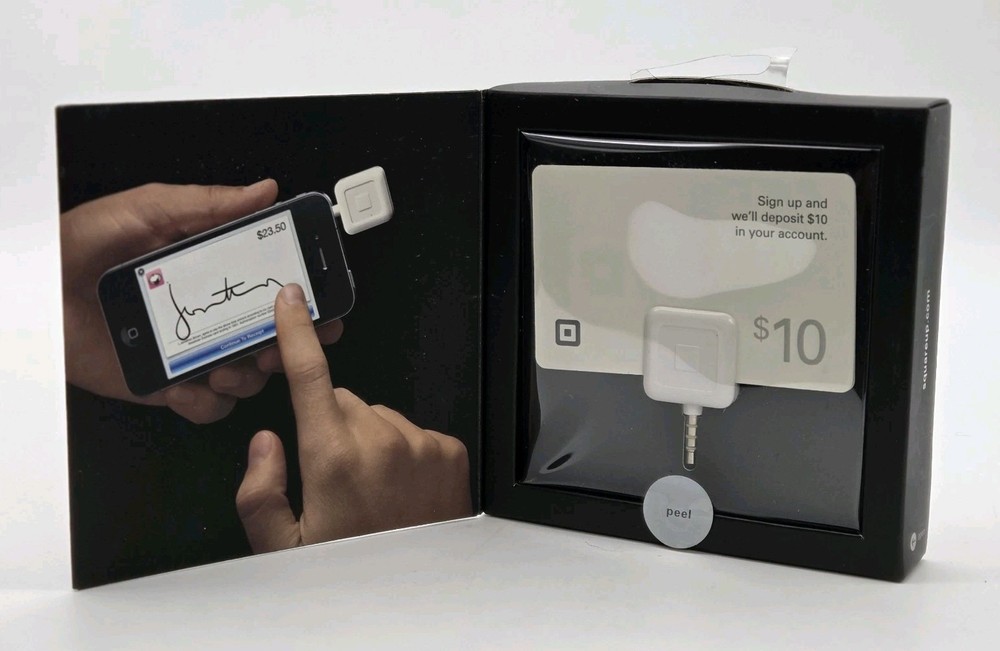 Square Credit Card Reader for iPhone, iPad and Android White
