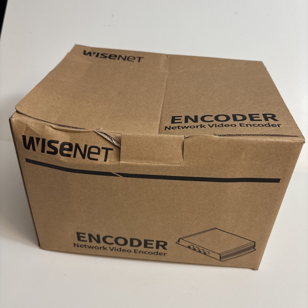 WiseNet SPE-410 Network Video Encoder -No Adapter /Cables (Open Box Unused)
