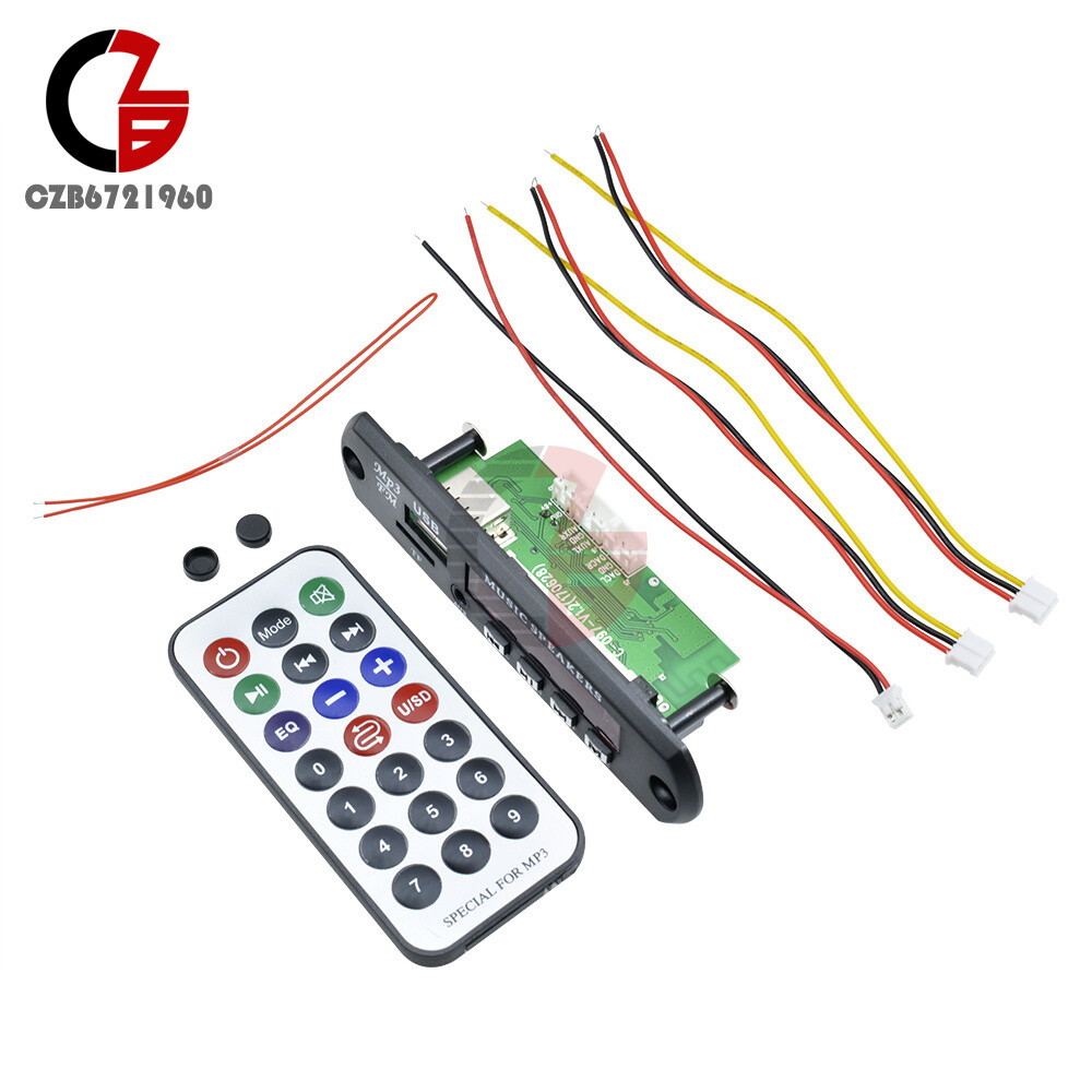 Wireless Bluetooth MP3/WMA Loseless Music Audio Decoding Board Module For Car FM