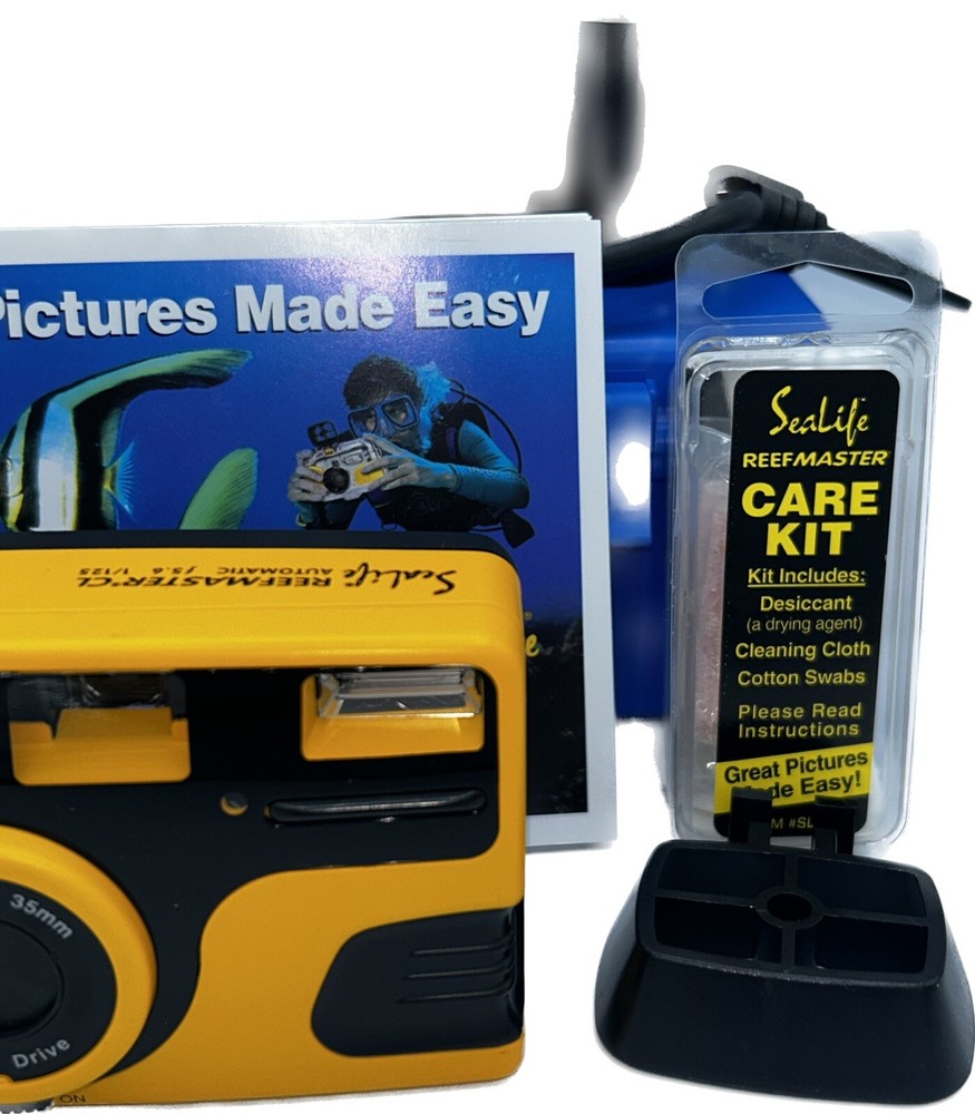 Sealife Reefmaster Cl Under Water Camera AutoWide Angle 35mm SL52001 Tested