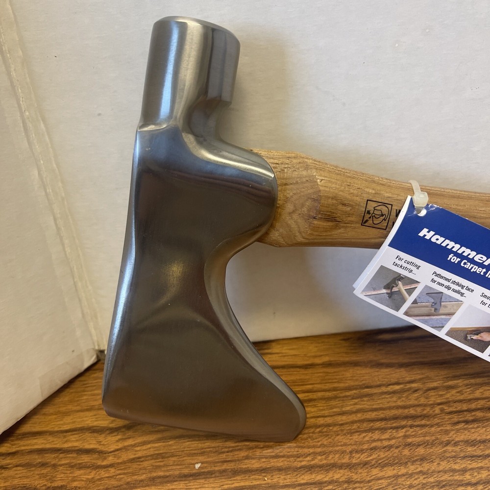 Orcon Carpet Hammer Hatchet 32 oz Head Hickory Handle New