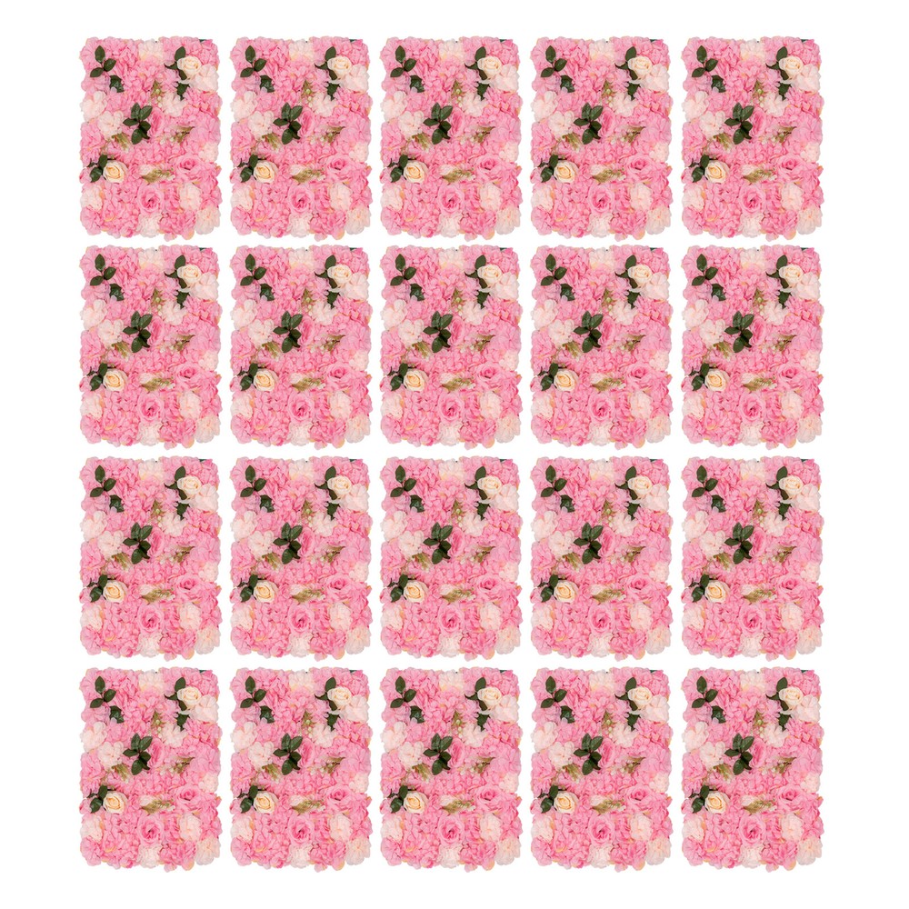 Flower Wall Panel, Artificial Floral Backdrop, Wall Decoration Backdrop HOT US!