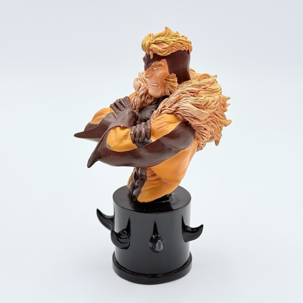 Bowen Designs Marvel Sabertooth Mini Bust Figurine 6” Tall IN BOX