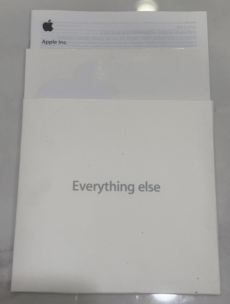 Apple Everything Else User Guide Manual Complete - Free Shipping