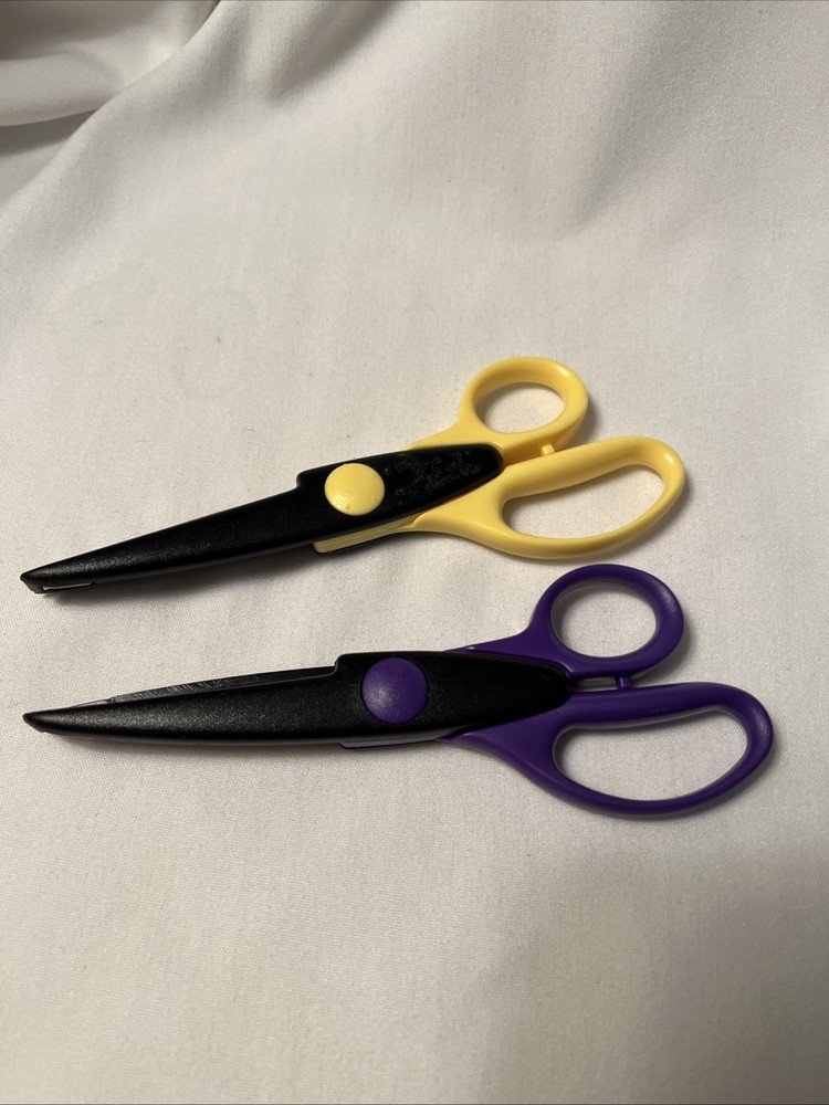 Fiskars Paper Edgers Crafting Scissors Sunflower Victorian Pattern