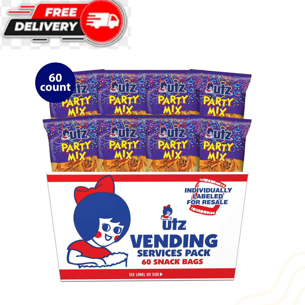 Utz Party Mix, Multipack, 1oz, 60 Count