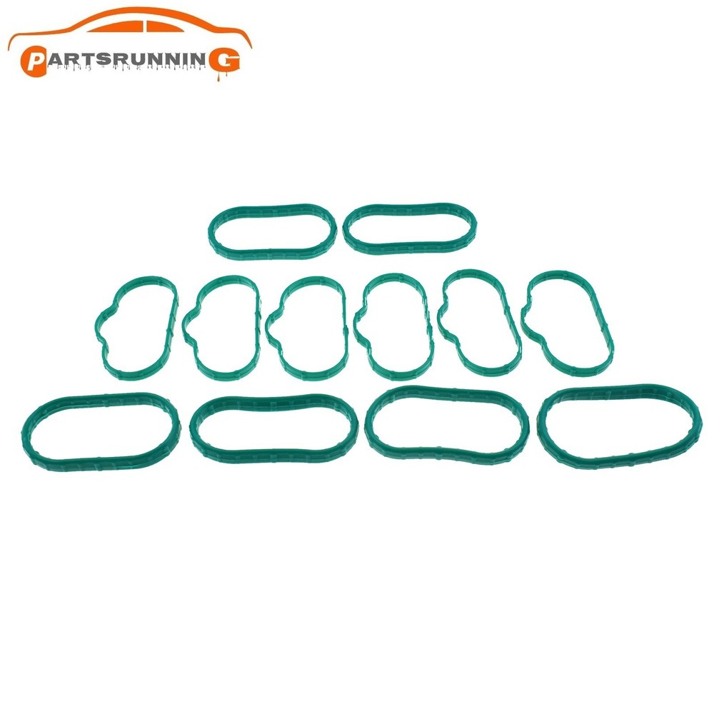 For Jaguar S-Type X-Type 2002-08 Engine Intake Manifold Gasket Set Upper & Lower