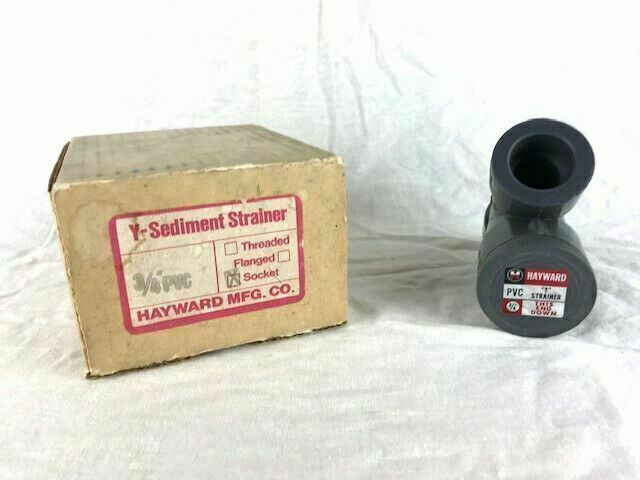 Hayward Y-Sediment Strainer - .75" PVC (Socket)