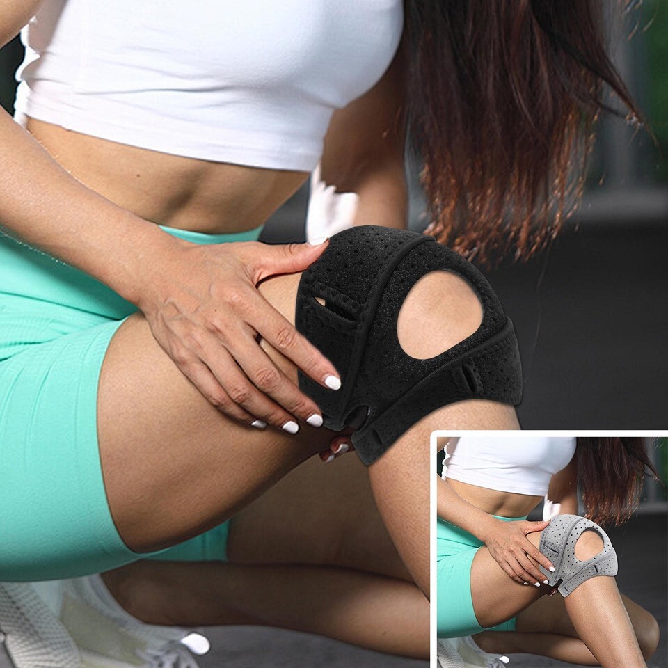 Patella Knee Brace Support Neoprene Stabilizing Compression Straps Adjustable