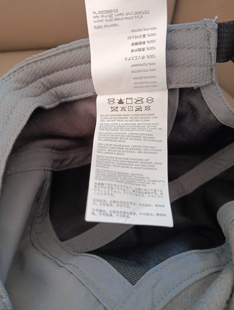 Hi-TEC THERMO Heat Retention Camper-Warm Gray Hat 100% POLY Strap Back