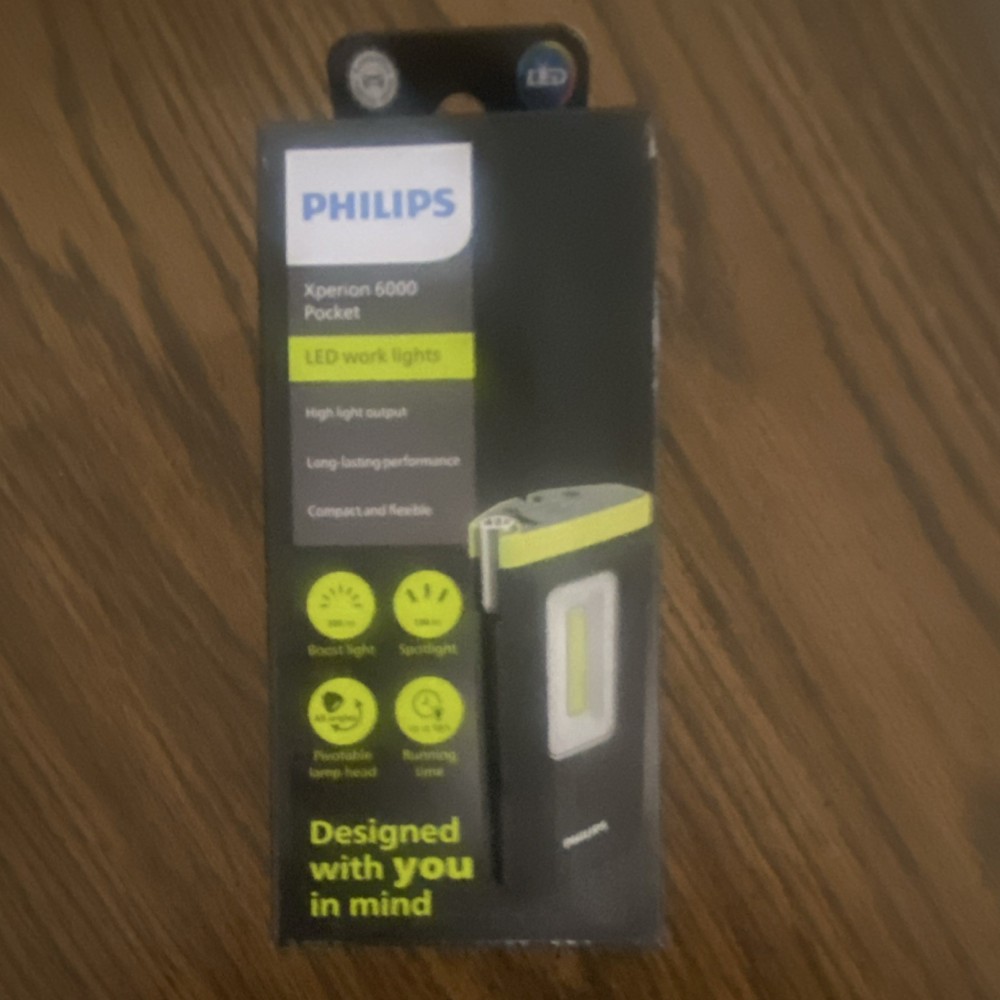Philips Xperion 6000 Pocket LED Worklight NIB