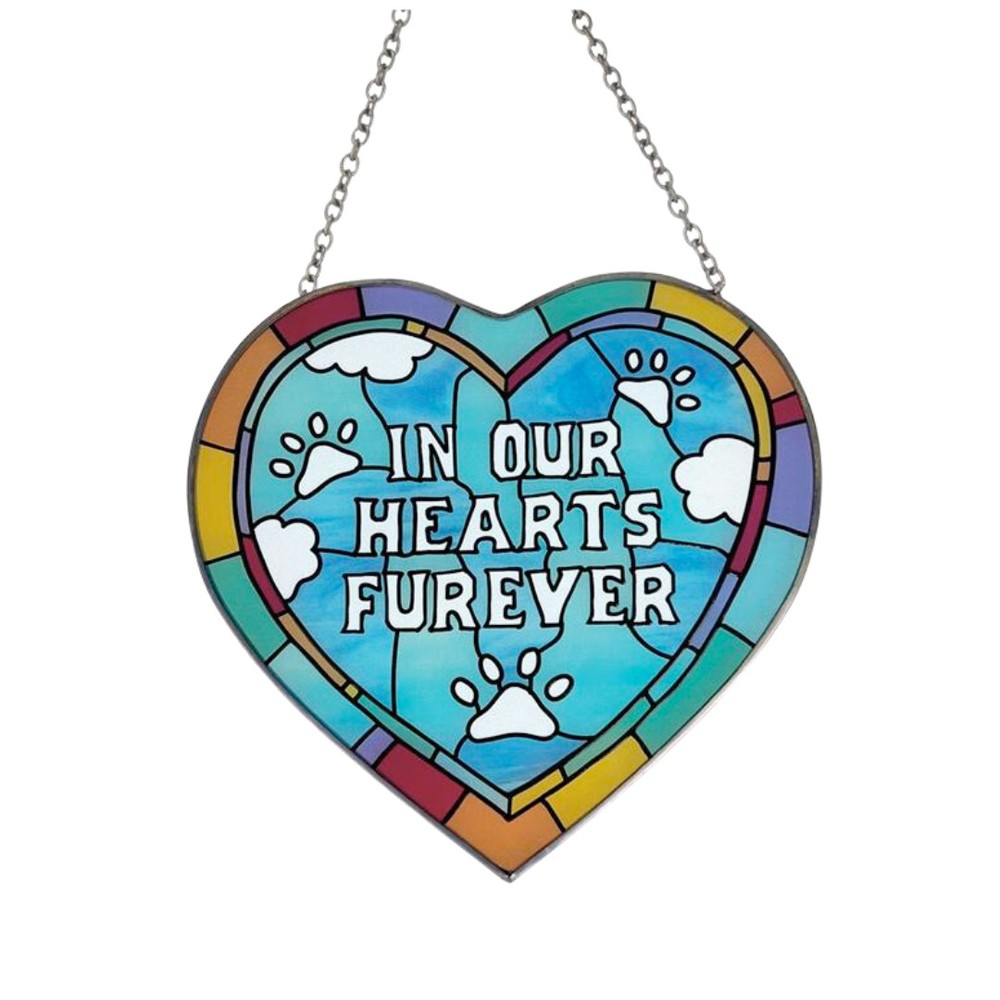 Our Name Is Mud Rainbow Bridge Pet Suncatcher
