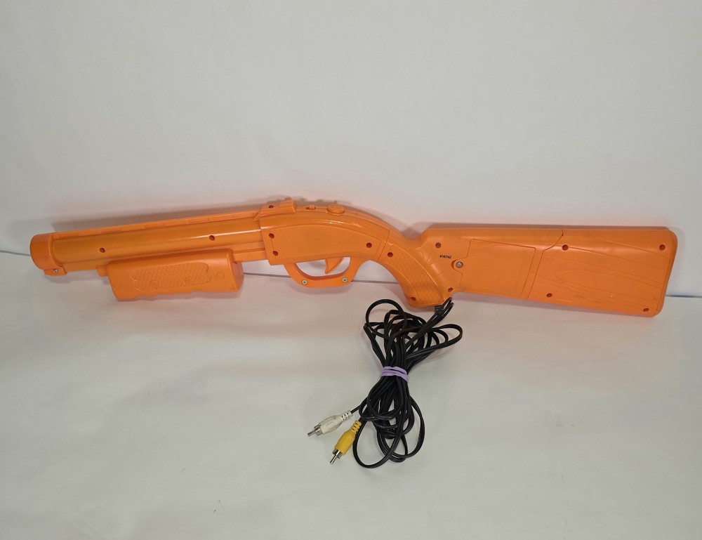 Jakks Pacific Buck Hunter Pro orange gun controller pump action without sensor