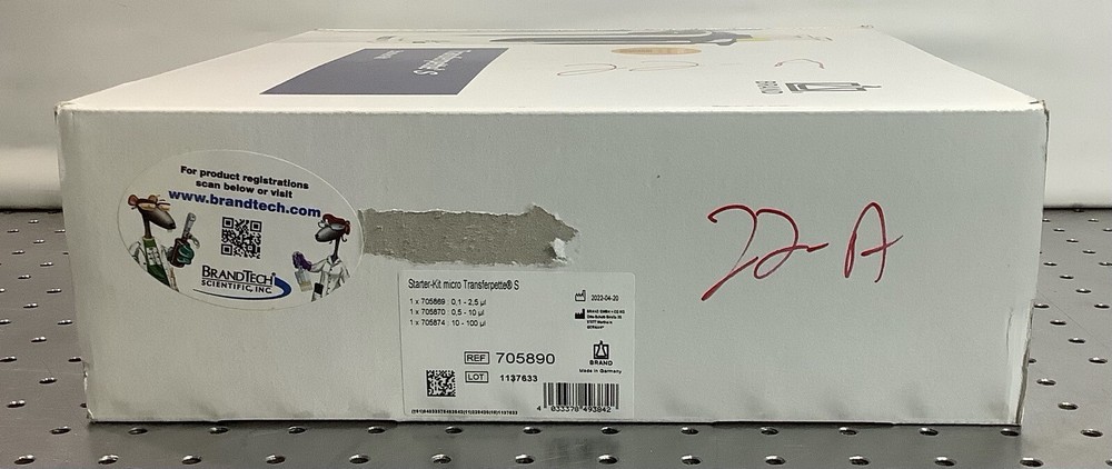 Brandtech Starter-Kit Micro Transferpette S Pipettes 705890