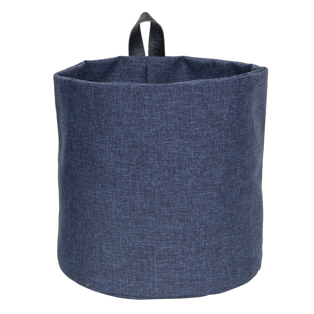 Bigso Soft Hang Around Hanging Storage Basket | Small | Grey
