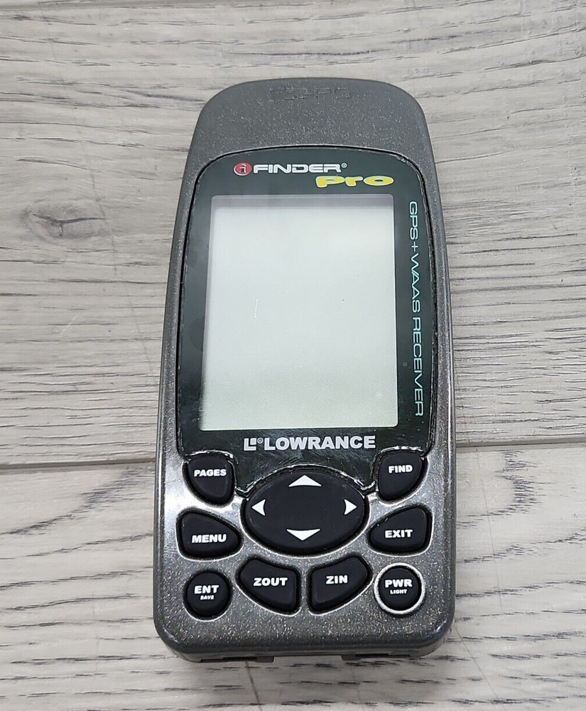 Lowrance iFinder Pro GPS+WAAS Receiver w/Manual - Includes Map Create 6 & Reader