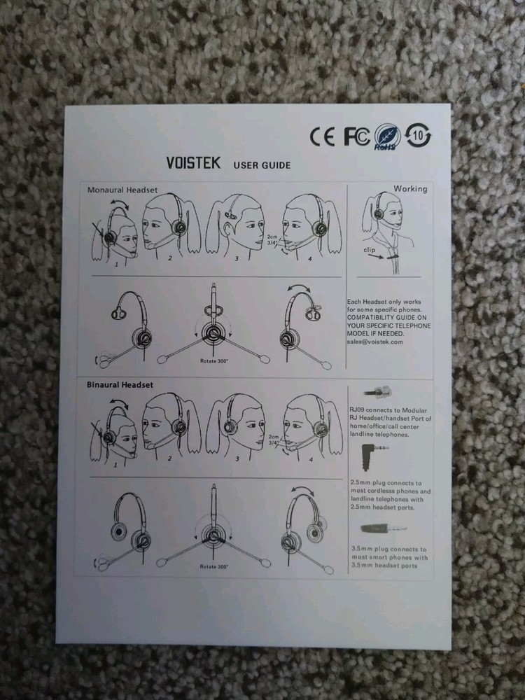 Voistek Headset Expert