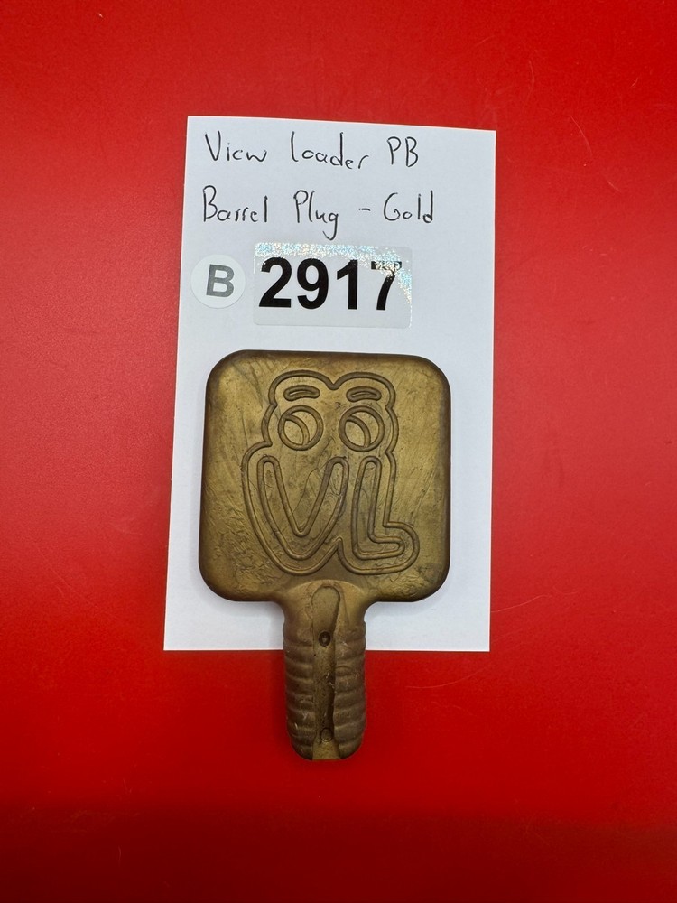 View Loader PB Paintball Barrel Plug-Gold