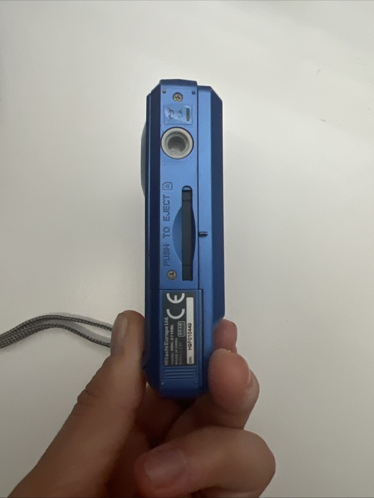 Hitachi Digital Camera HDC-571E 5.0MP Blue Tested