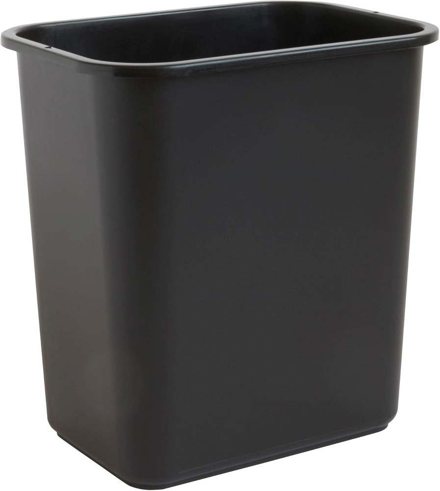 United Solutions 7 Gallon / 28 Quart Efficient Trash Wastebasket, Fits under Des