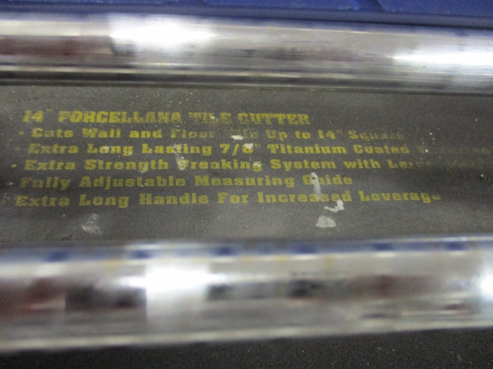 Qep 14" Professional Tile Cutter