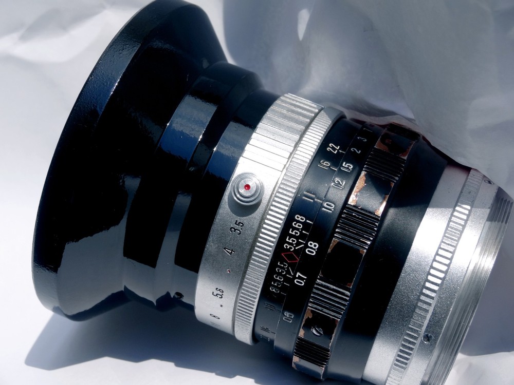 A Curiosity: Fujitar 3.5/52mm (Kalimar 66) ADAPTED Pentacon SIX Medium Format