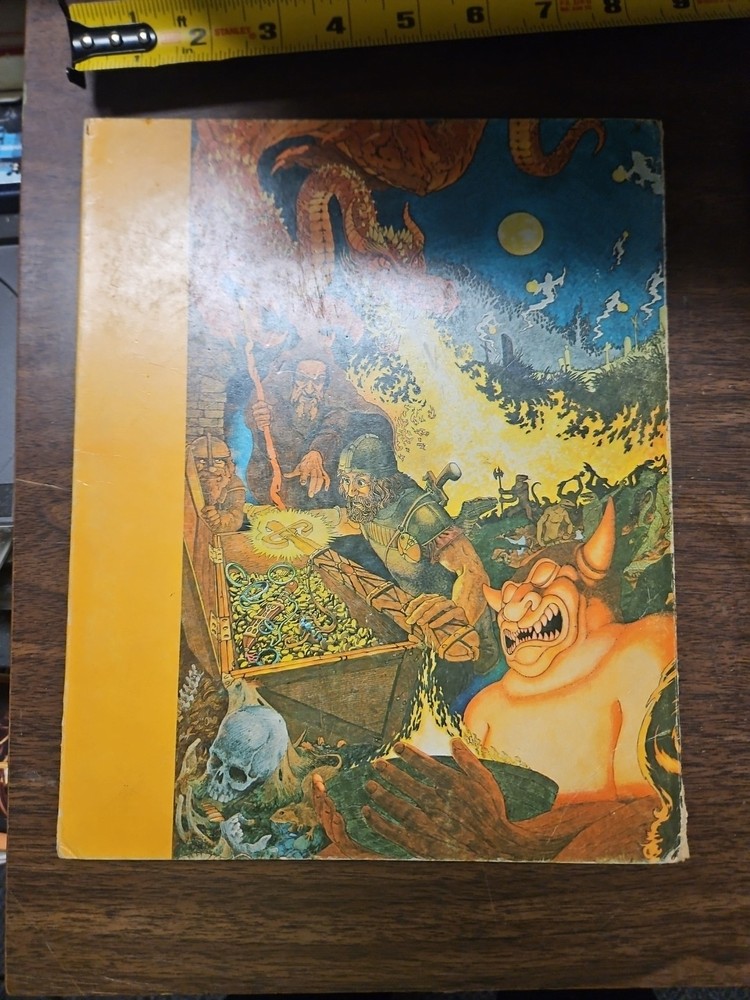 Advanced Dungeons & Dragons Dungeon Masters Screen AD&D 1st Edition TSR 9024