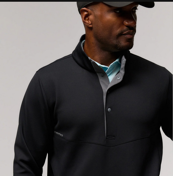 New Zero Restriction Hearns Pullover Black L1171 Pick size