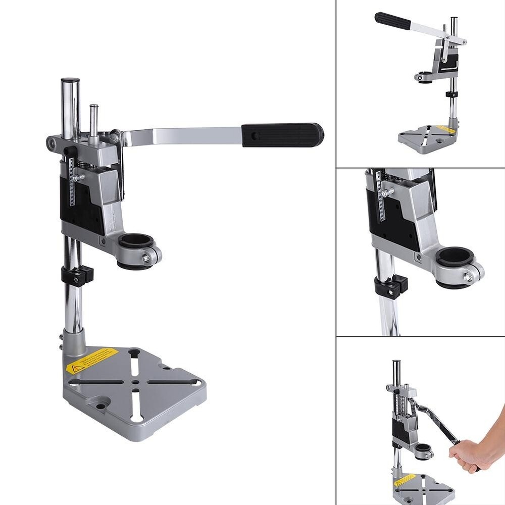 Universal Drill Press Stand Clamp Base for 38/43mm Power Drill Workbench Tool