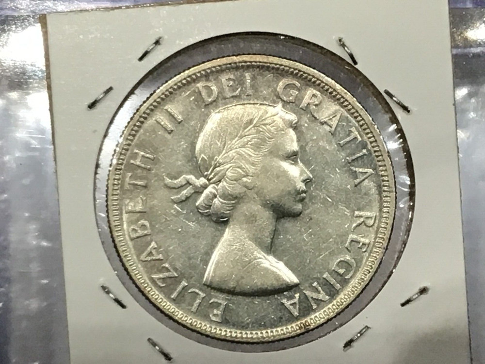 1954 Canada Silver Dollar BU B1117