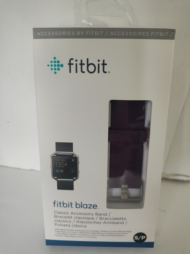 NEW Fitbit Blaze Activity Tracker Small PURPLE Classic Accessory Band FB159ABPMS