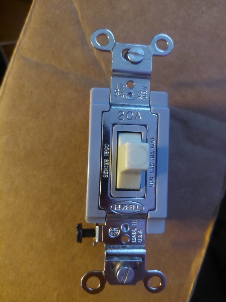 Hubbell Hbl1386, Double Pole, Double Throw Industrial Grade,Switch,