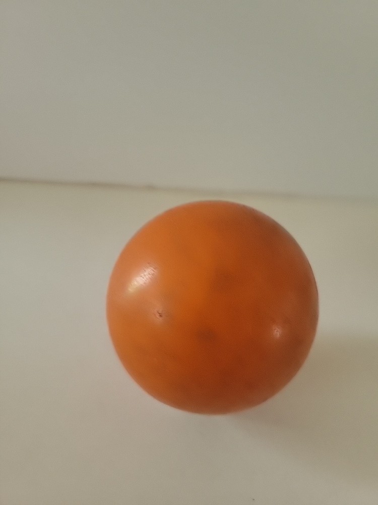 Vintage No. 5 Solid Orange Pool Ball Billiard 2" Replacement (N)