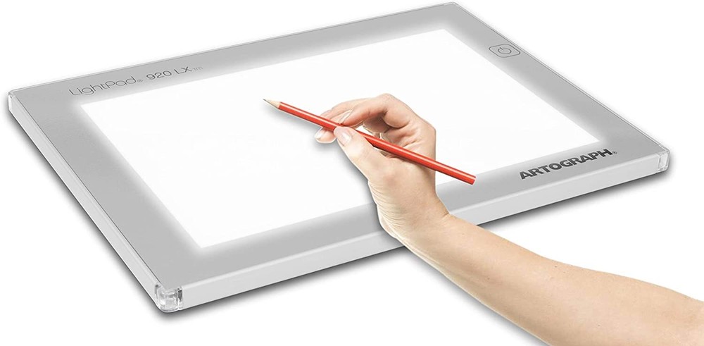 Artograph LightPad 920 LX - 9" x 6" Thin, Dimmable LED Light Box