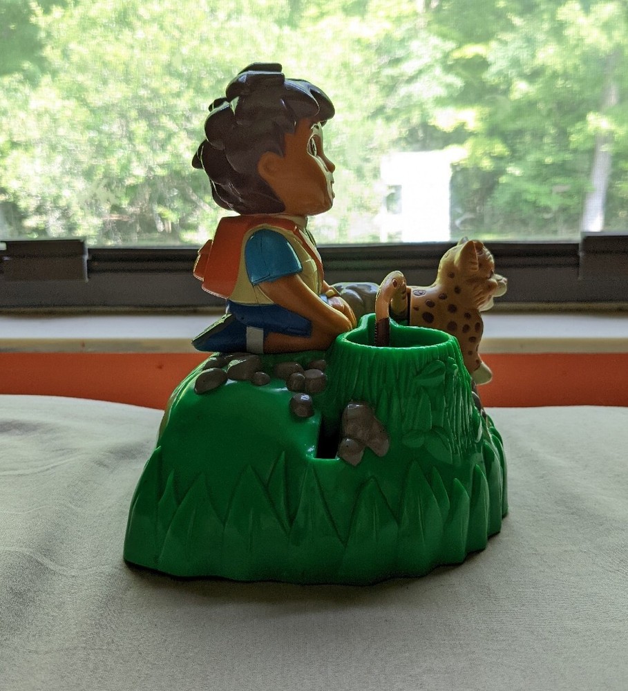 Go Diego Go Motorized Bubble Machine 2006 Viacom Nickelodeon